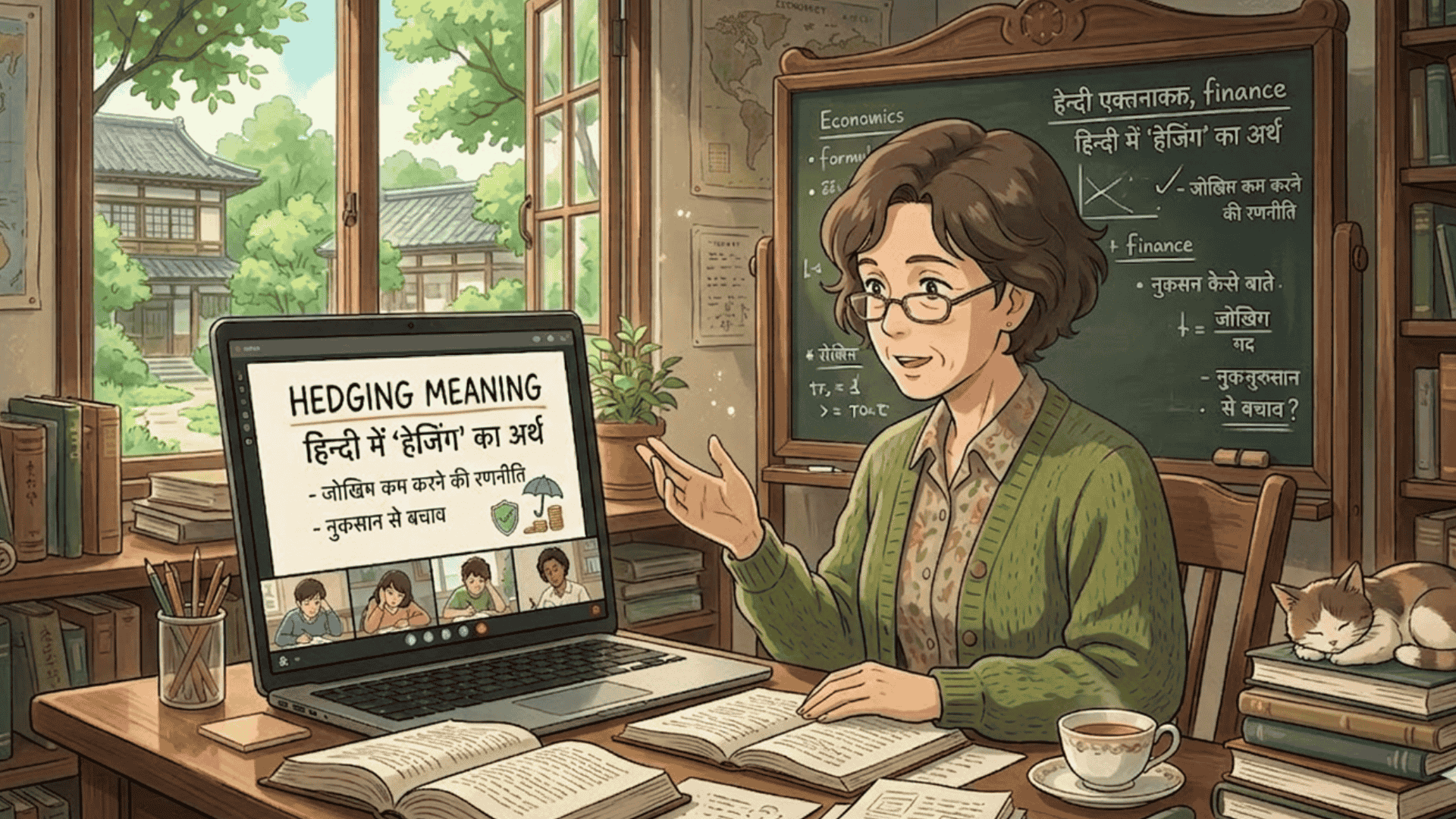 Hedging Meaning in Hindi