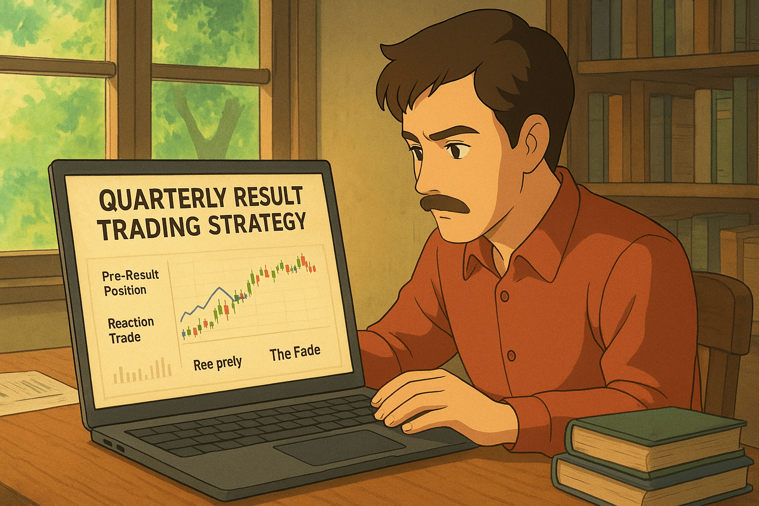quarterly results trading strategy