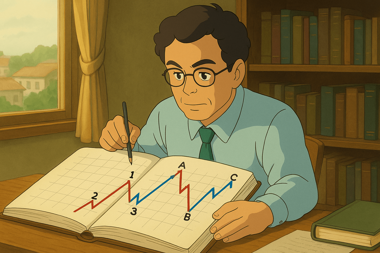 how to identify wave patterns