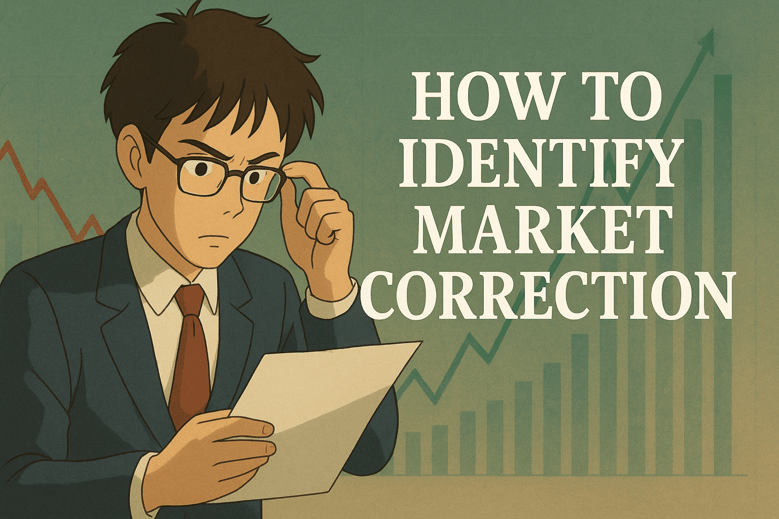 how to identify market correction