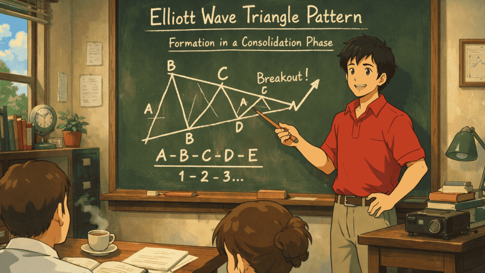 Elliott Wave Triangle Pattern