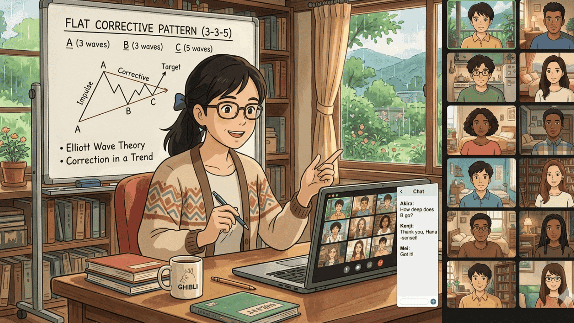 Flat Corrective Pattern