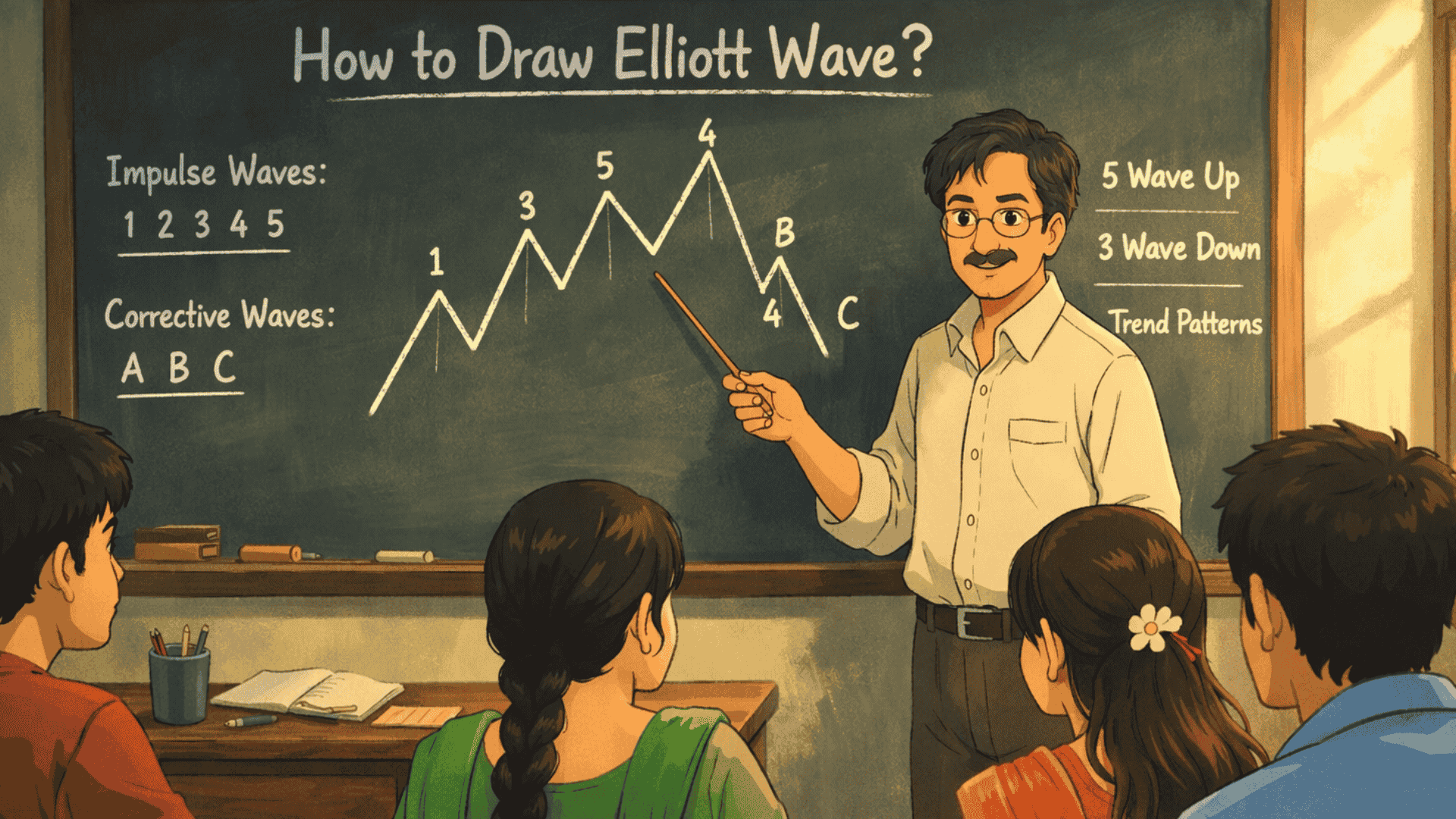 How To Draw Elliott Wave