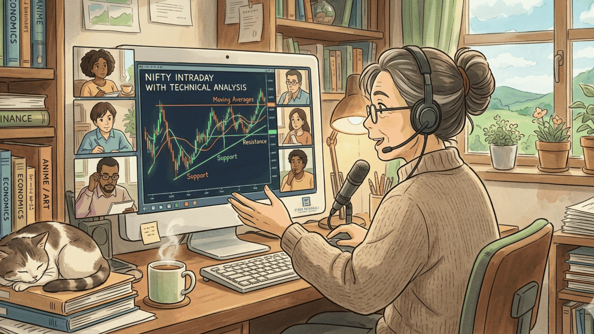 Nifty Intraday with Technical Analysis