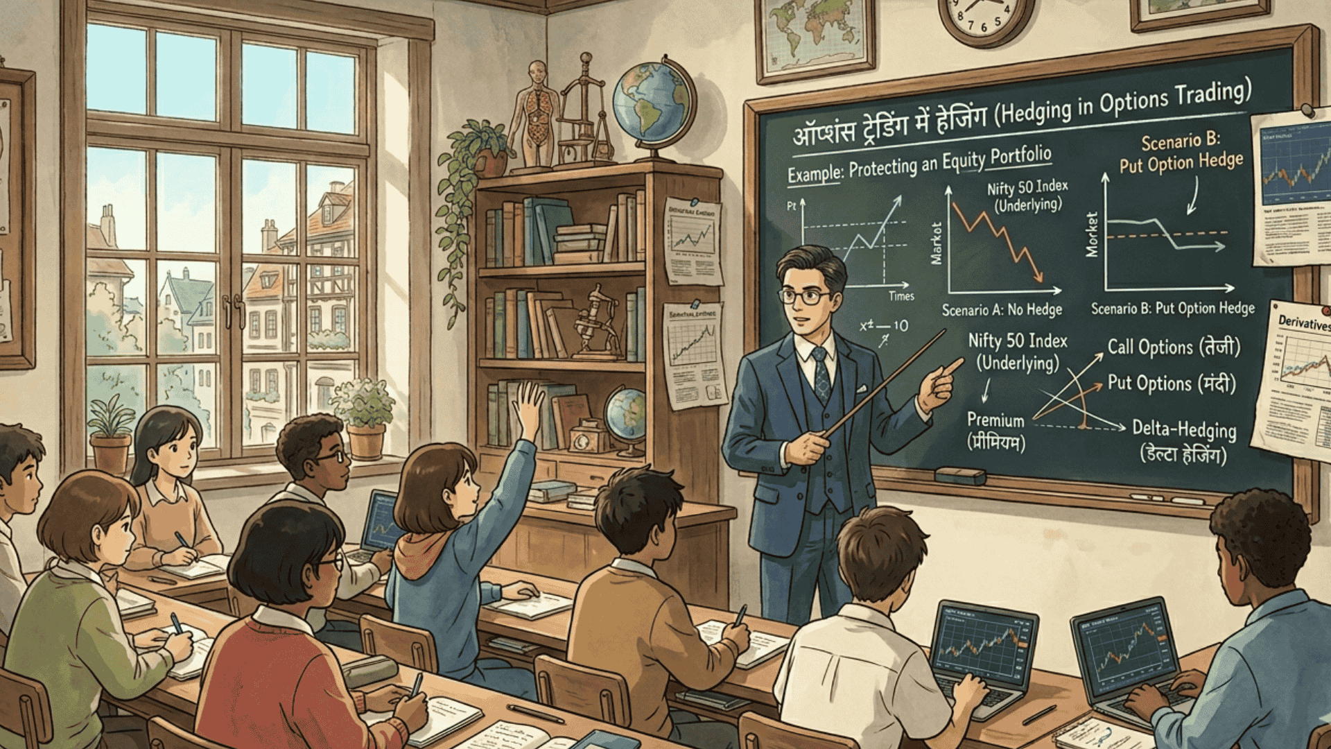 Options Trading me Hedging kaise kare
