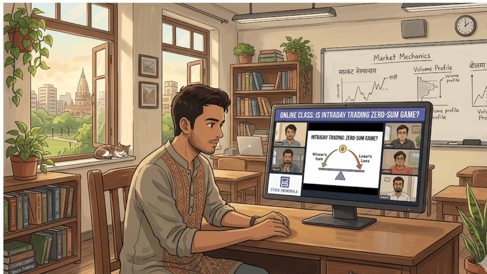 Is Intraday Trading Zero-Sum Game