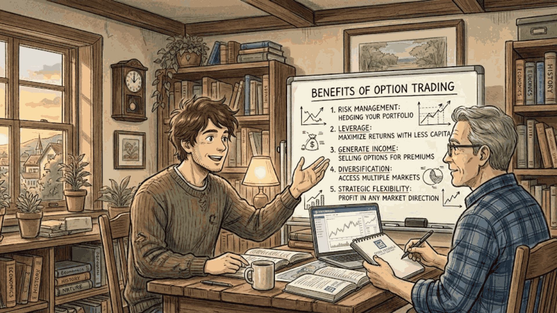 what are the benefits of option trading