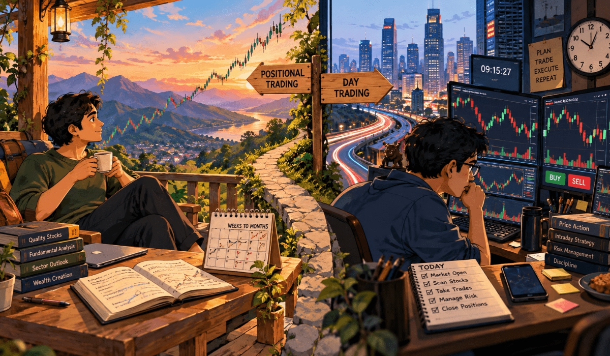 positional trading vs day trading