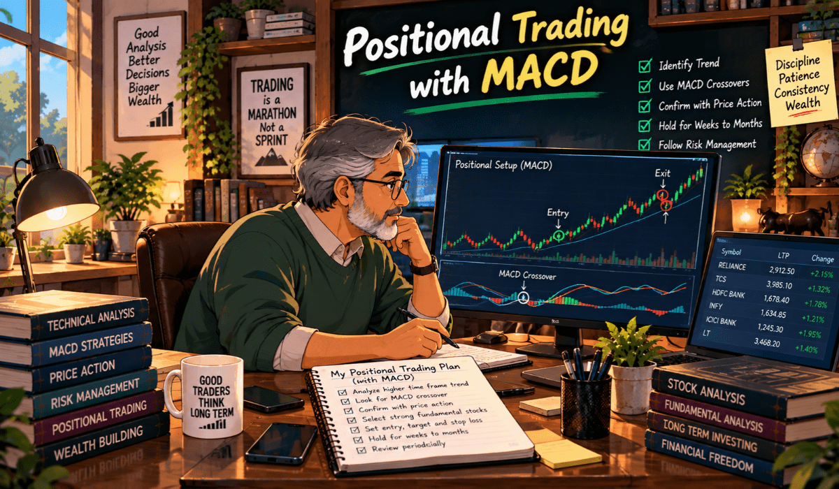 positional trading with macd