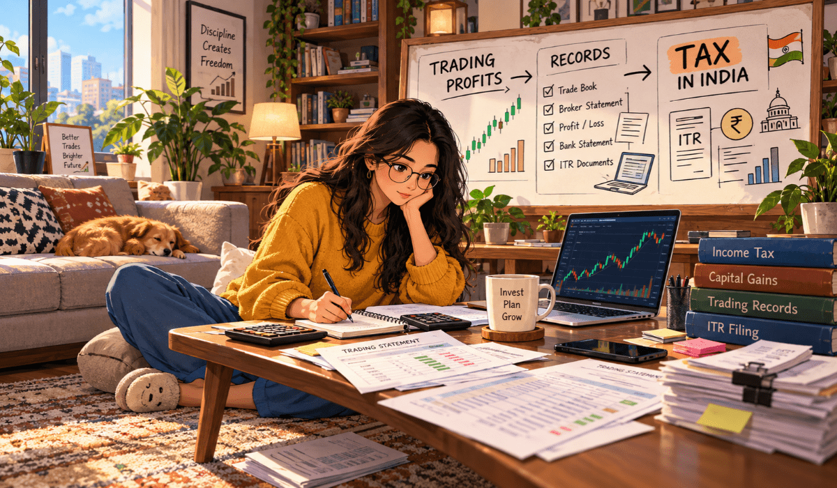 positional trading tax in india