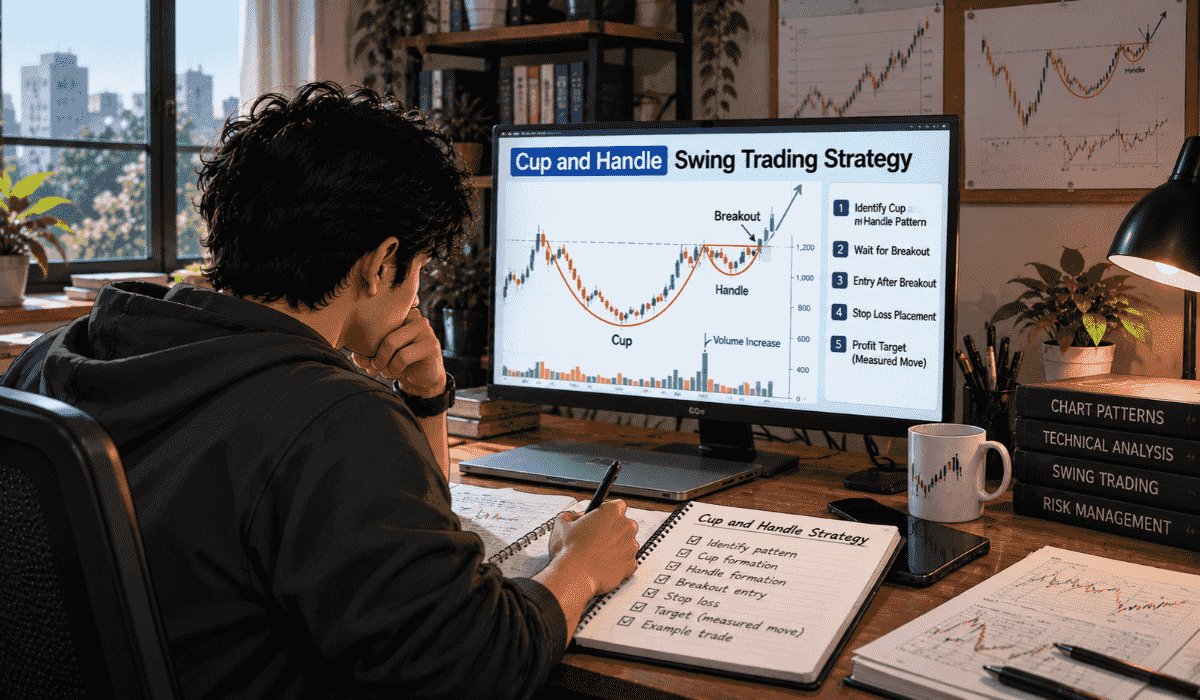 cup and handle swing trading strategy