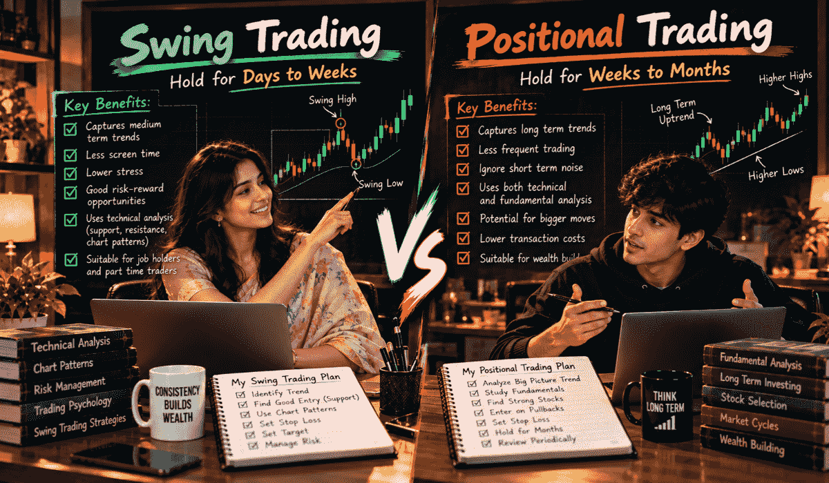 swing trading vs positional trading
