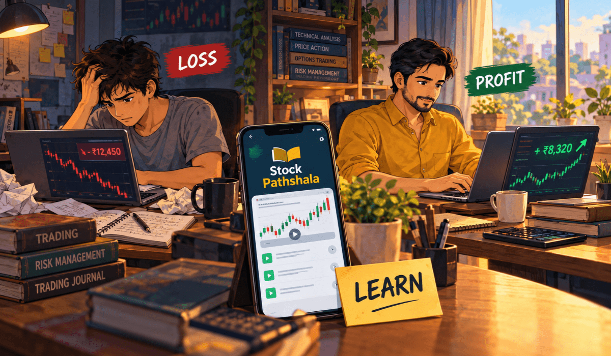 intraday trading me kitne log profit karte hain