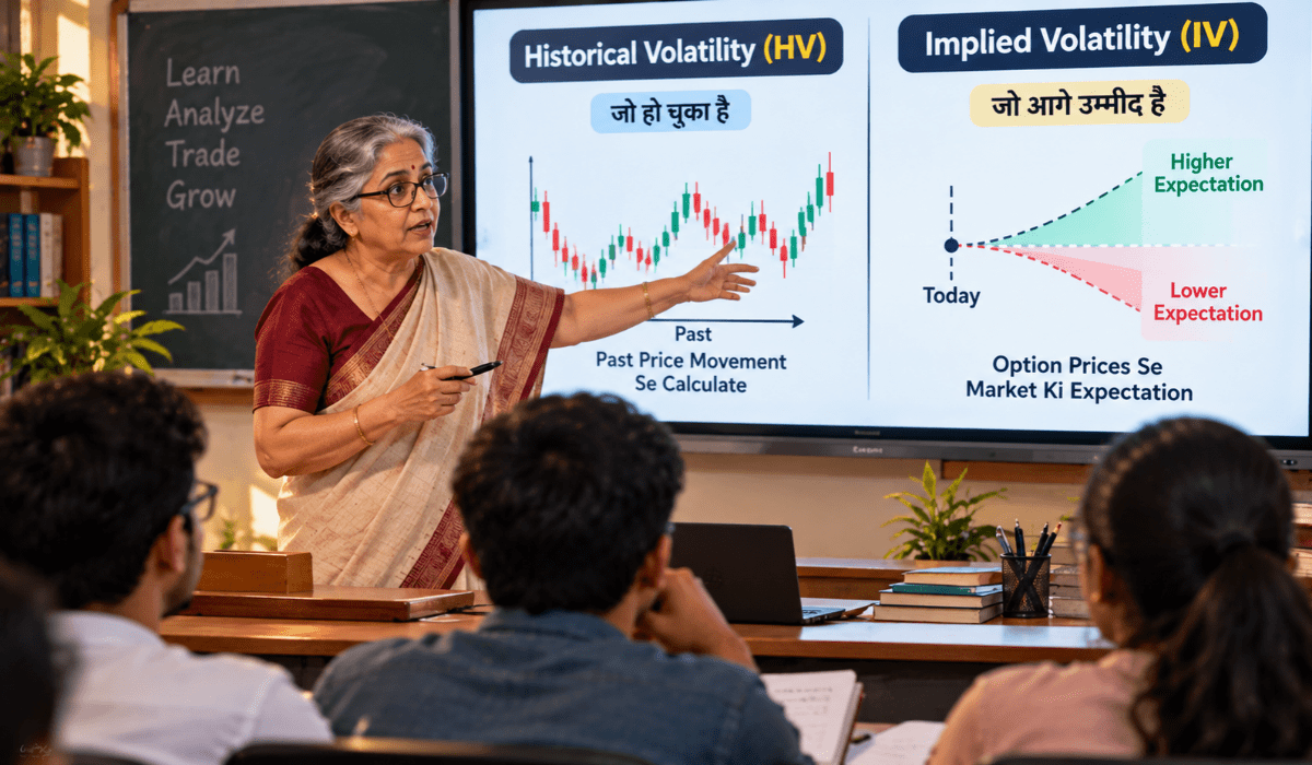 historical volatility vs implied volatility