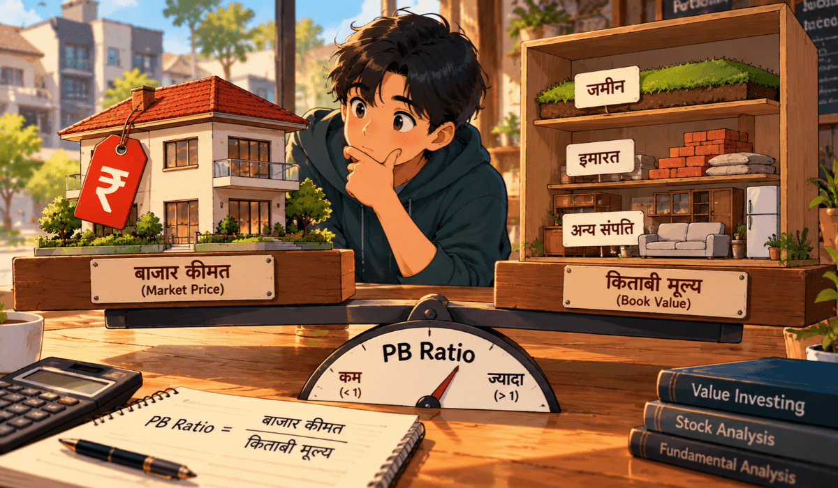 pb ratio meaning in hindi