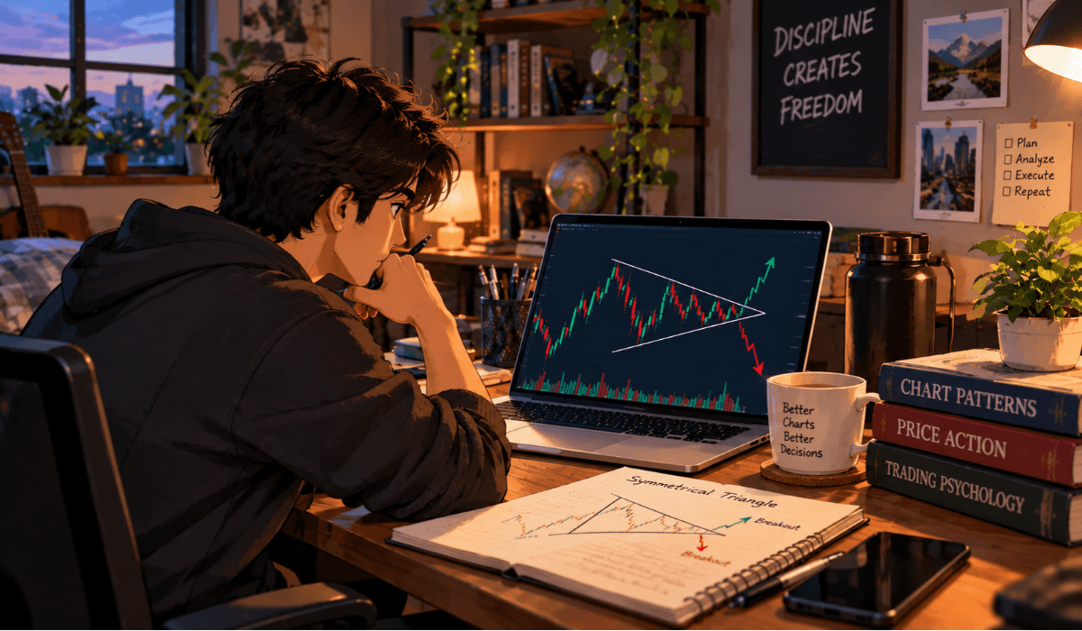Symmetrical Triangle Pattern Trading