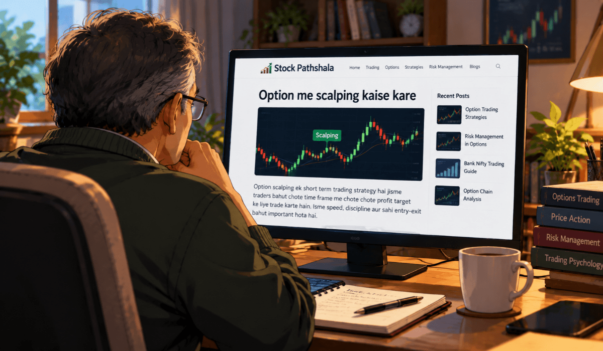 option me scalping kaise kare